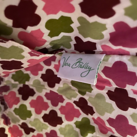 Vera Bradley side by side tote Hello Dahlia RETIRED pattern, Excellent condition - Picture 2 of 5